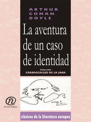 cover image of La aventura de un caso de identidad